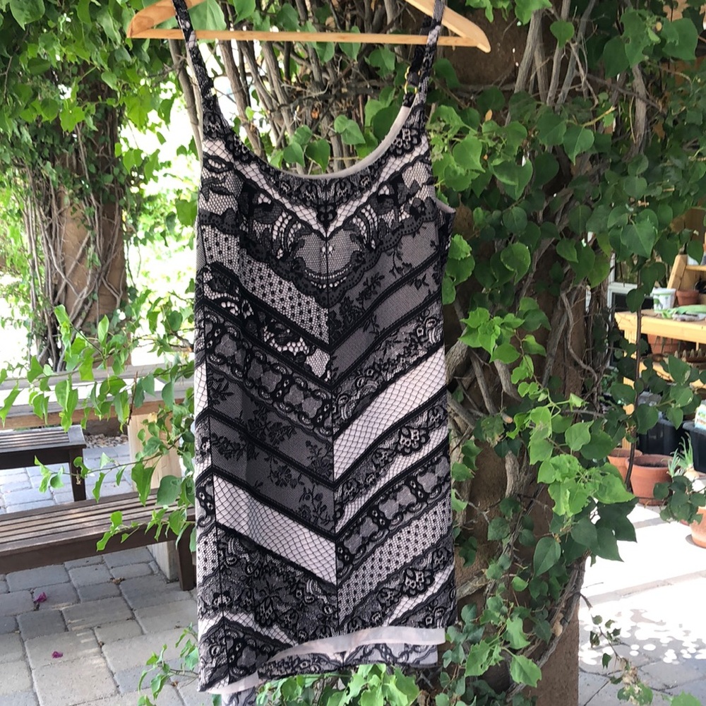 Pretty faux-lace print cami-tank from Cabi